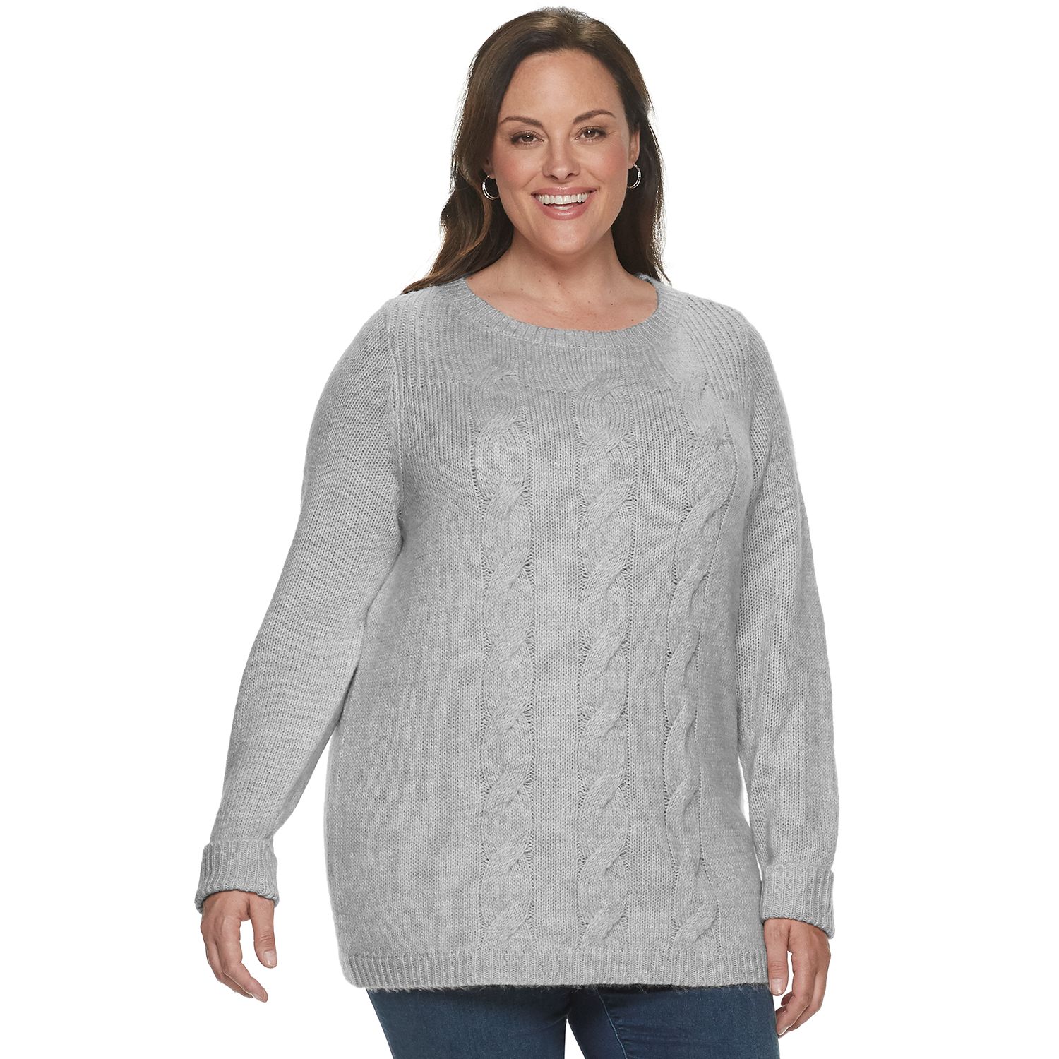 kohls plus size sweaters