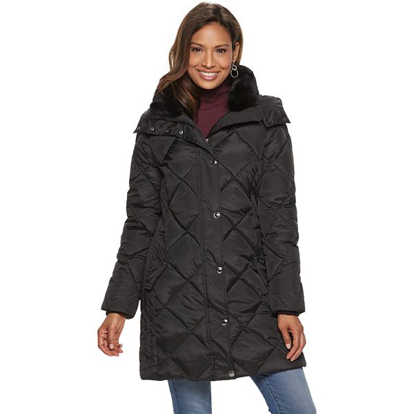 Kohl's long puffer on sale coat