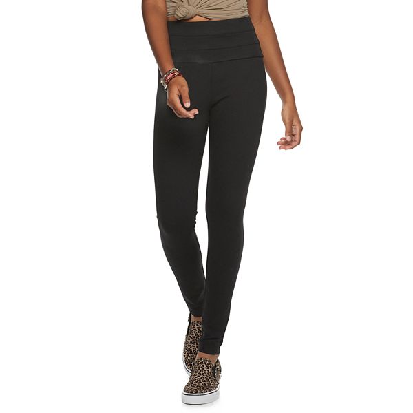 Kohls juniors outlet black leggings