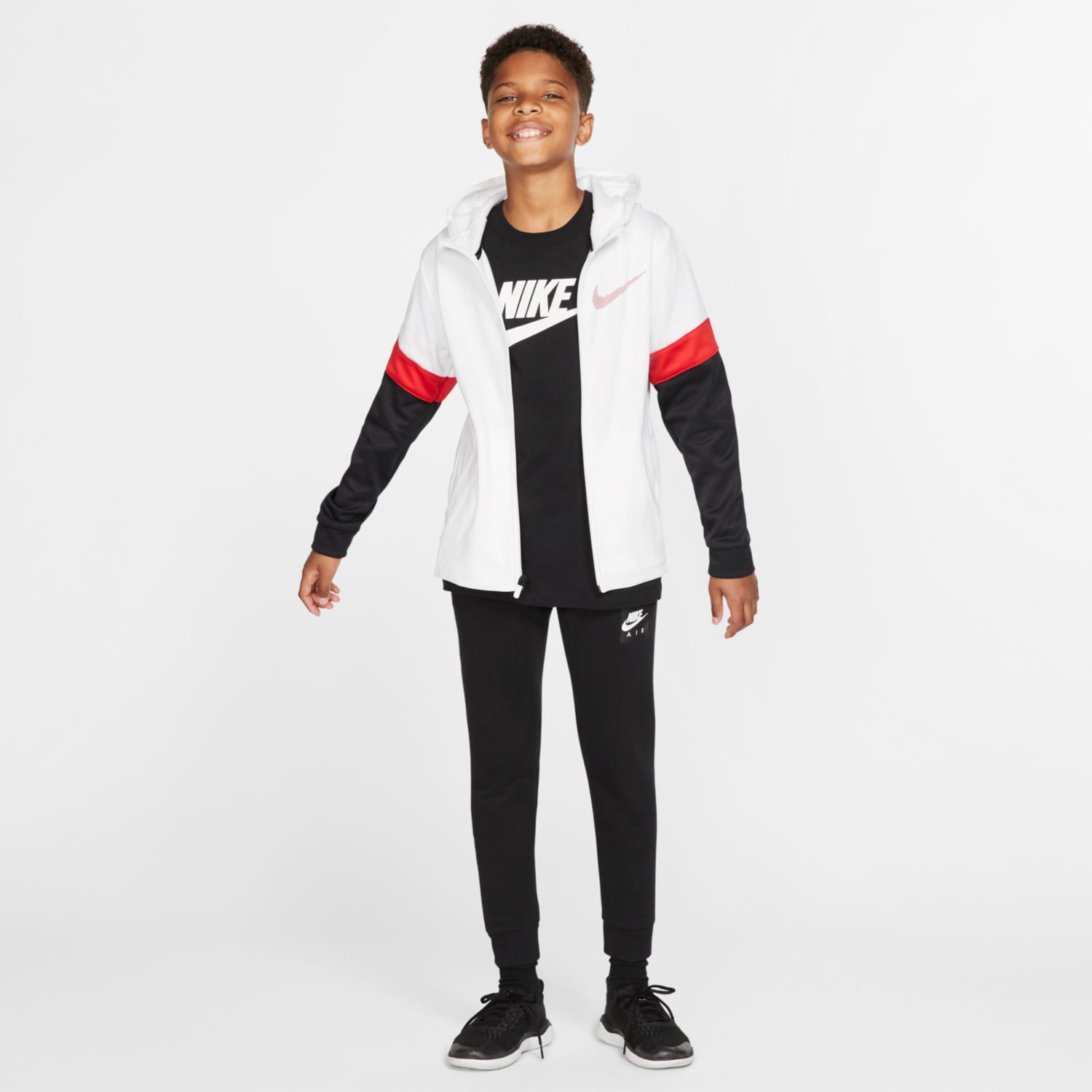 boys grey nike jumper