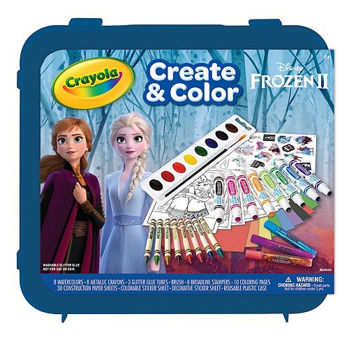 Download Disney's Frozen 2 Create & Color Glitter Art Set by Crayola