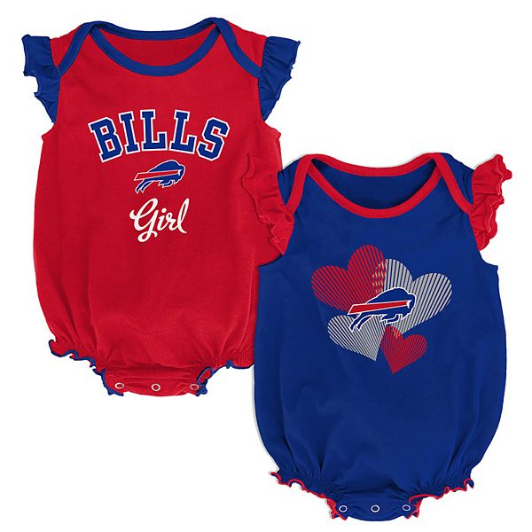 Infant Born to Be Buffalo Bills Onesie 3-Pack