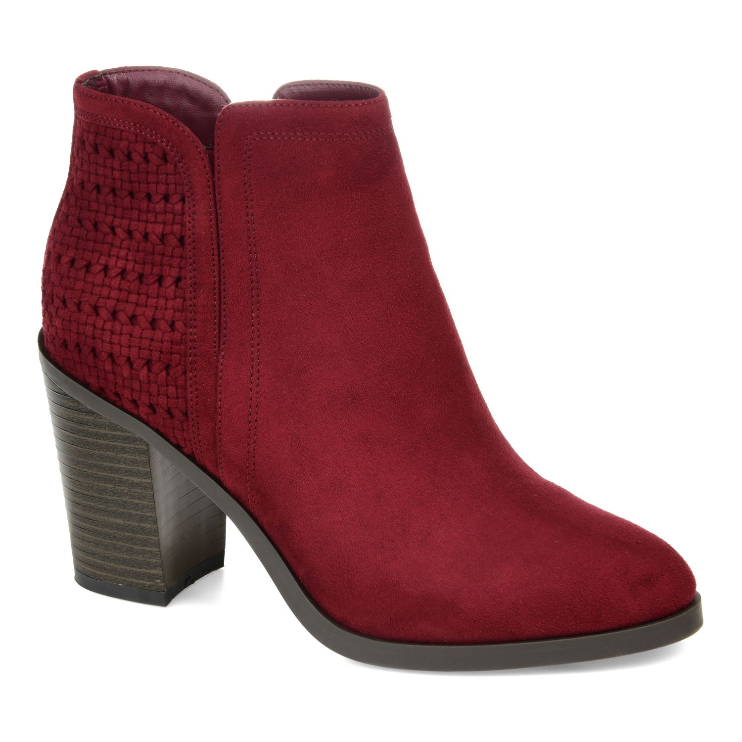 kohls red boots