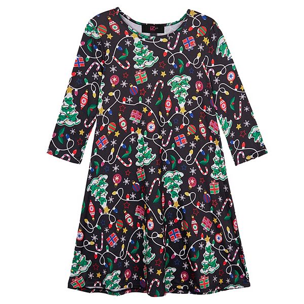 Girls' 7-16 IZ Amy Byer Christmas Dress