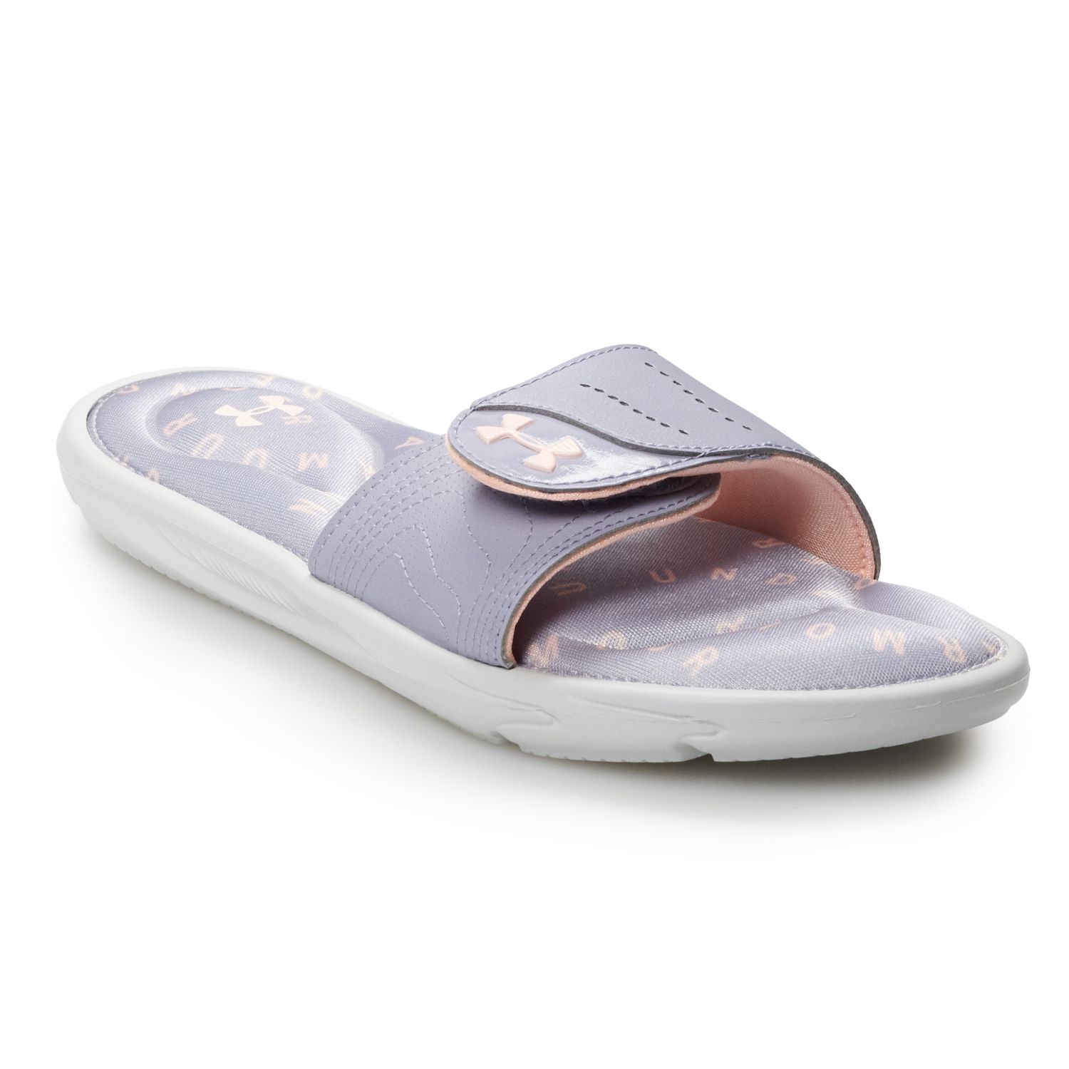 under armour slides youth girls