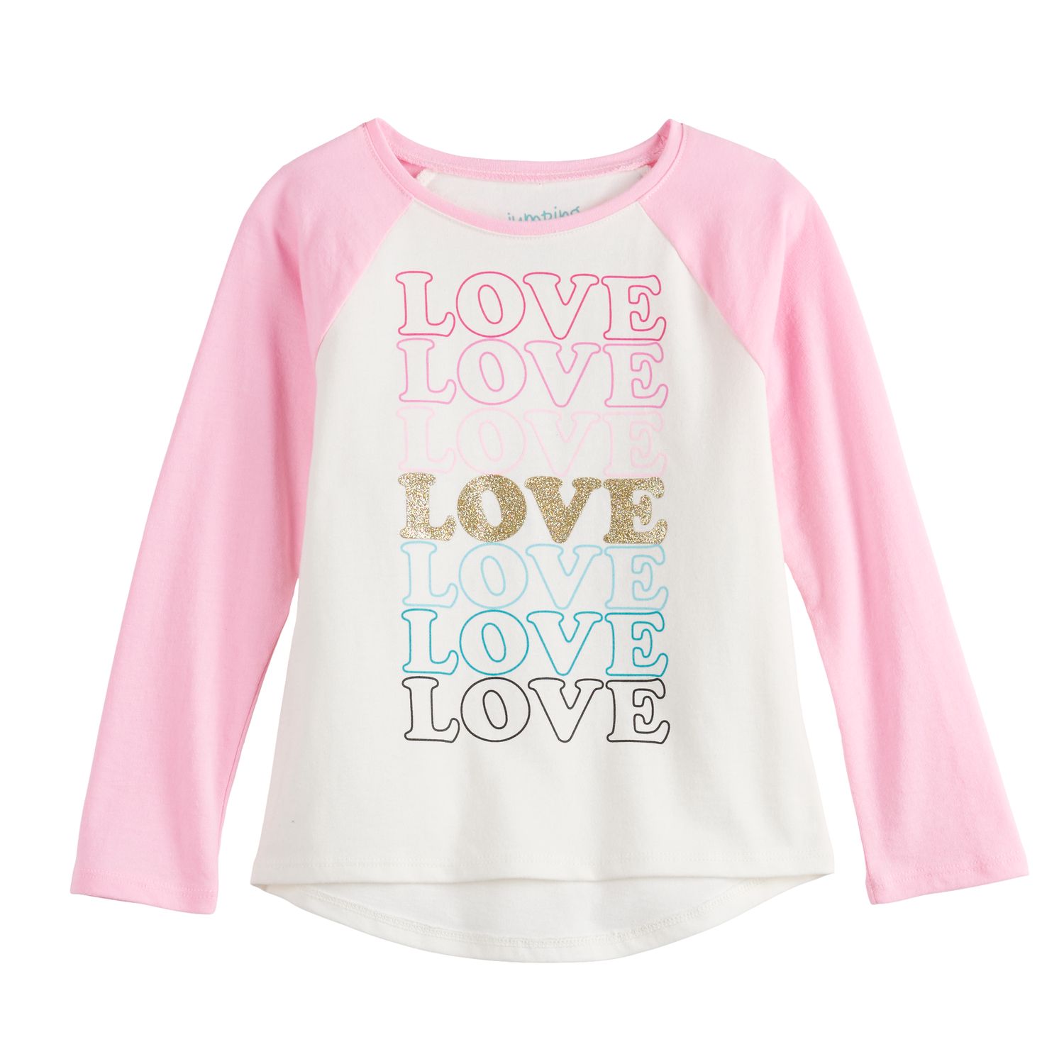 girls raglan tee