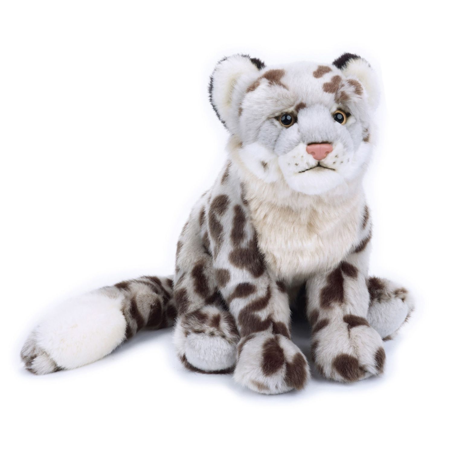 snow leopard plushie