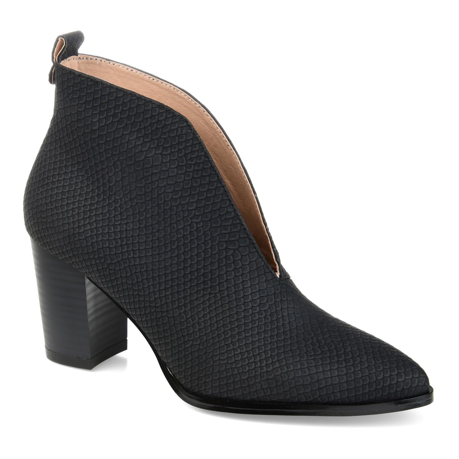 journee collection strap bootie