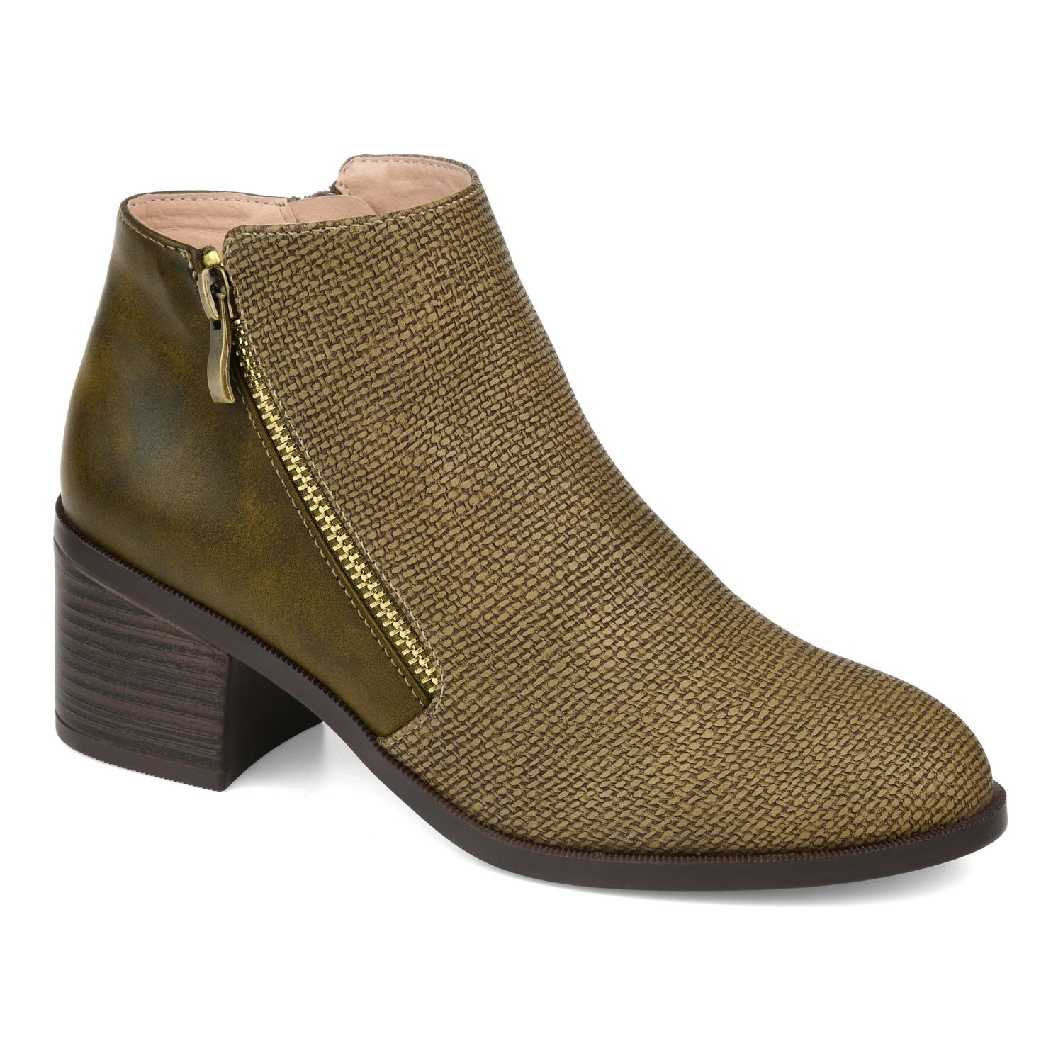 journee collection strap women's ankle boots