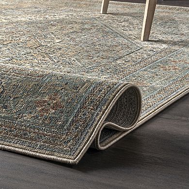 nuLOOM Traditional Carol Medallion Area Rug