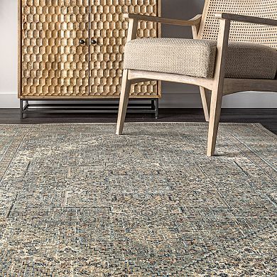 nuLOOM Traditional Carol Medallion Area Rug