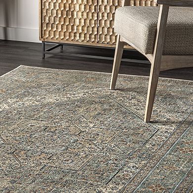 nuLOOM Traditional Carol Medallion Area Rug