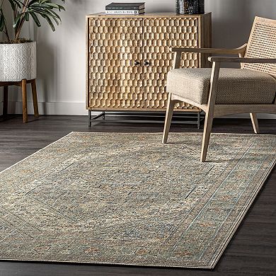 nuLOOM Traditional Carol Medallion Area Rug