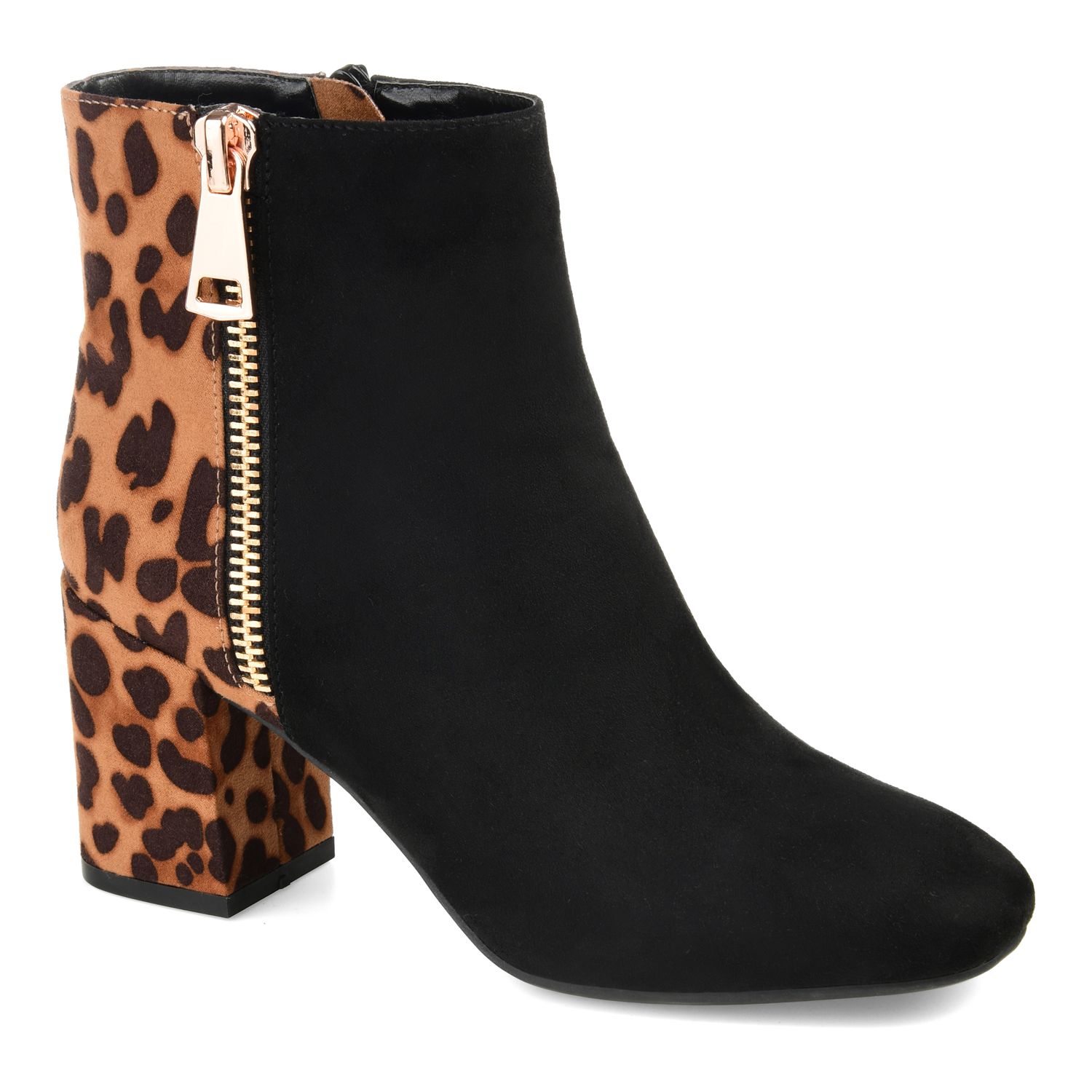 kohls leopard booties