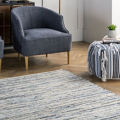 nuLOOM Maile Blue Rug