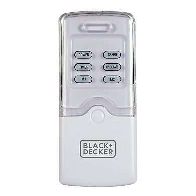 Black & Decker Oscillating Tower Fan with Remote