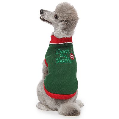 ED Ellen DeGeneres Holiday Pet Sweater