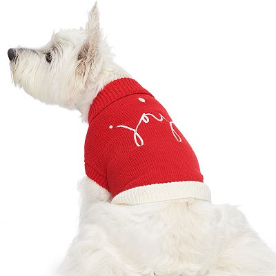 ED Ellen DeGeneres Holiday Pet Sweater