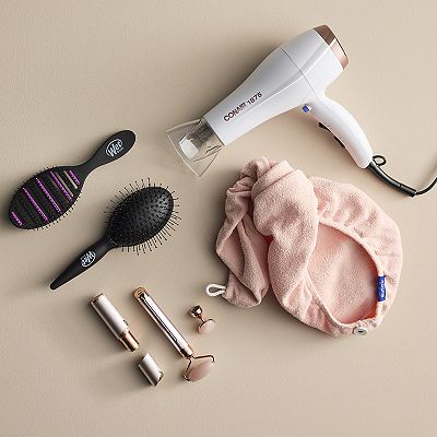 finishing touch flawless contour vibrating facial roller & massager Finishing Touch Flawless Contour Vibrating Facial Roller & Massager, Rose  Quartz main image 1