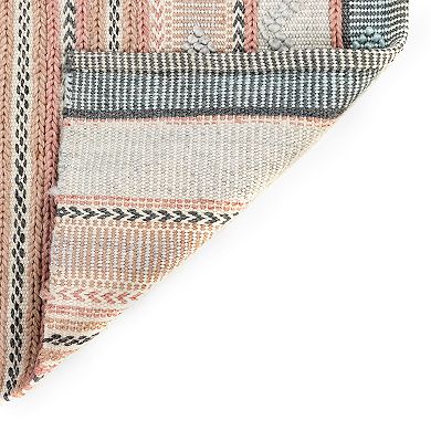 Liora Manne Cosmos Gray Gypsy Stripe Indoor/Outdoor Rug