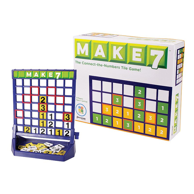 80119547 Make 7 Game by Pressman Toy, Multicolor sku 80119547