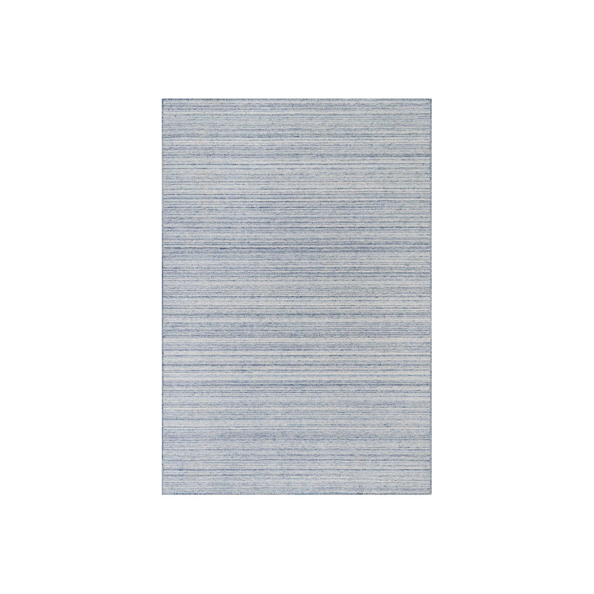 Liora Manne Dakota Stripe Indoor/Outdoor Rug, Blue