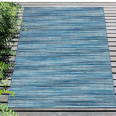 Liora Manne Marina Stripes Indoor Outdoor Rug