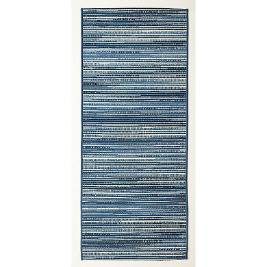 Liora Manne Marina Stripes Indoor Outdoor Rug