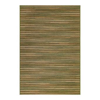 Liora Manne Marina Stripes Indoor Outdoor Rug