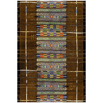 Liora Manne Marina Tribal Stripe Indoor Outdoor Rug