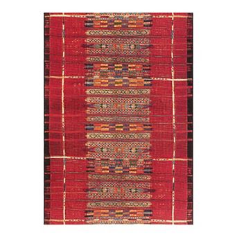 Liora Manne Marina Tribal Stripe Indoor Outdoor Rug