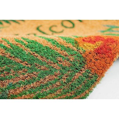 Liora Manne Natura Tropical Welcome Outdoor Mat