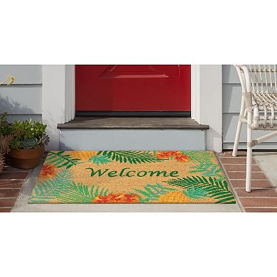 Liora Manne Natura Tropical Welcome Outdoor Mat