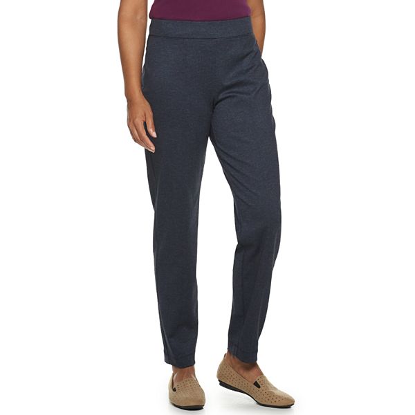 Women's Croft & Barrow® Pull-On Ponte Pants