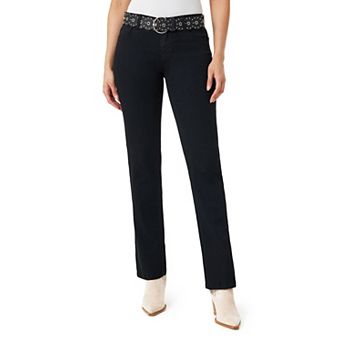 Juniors' WallFlower Legendary Belted Slim Bootcut Jeans