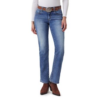 Juniors' WallFlower Legendary Belted Slim Bootcut Jeans