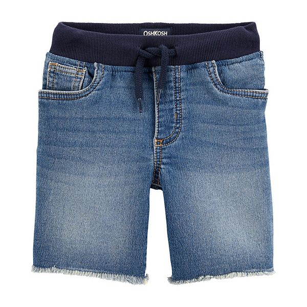 Toddler Boy OshKosh B'gosh® Pull-On Knit Denim Shorts