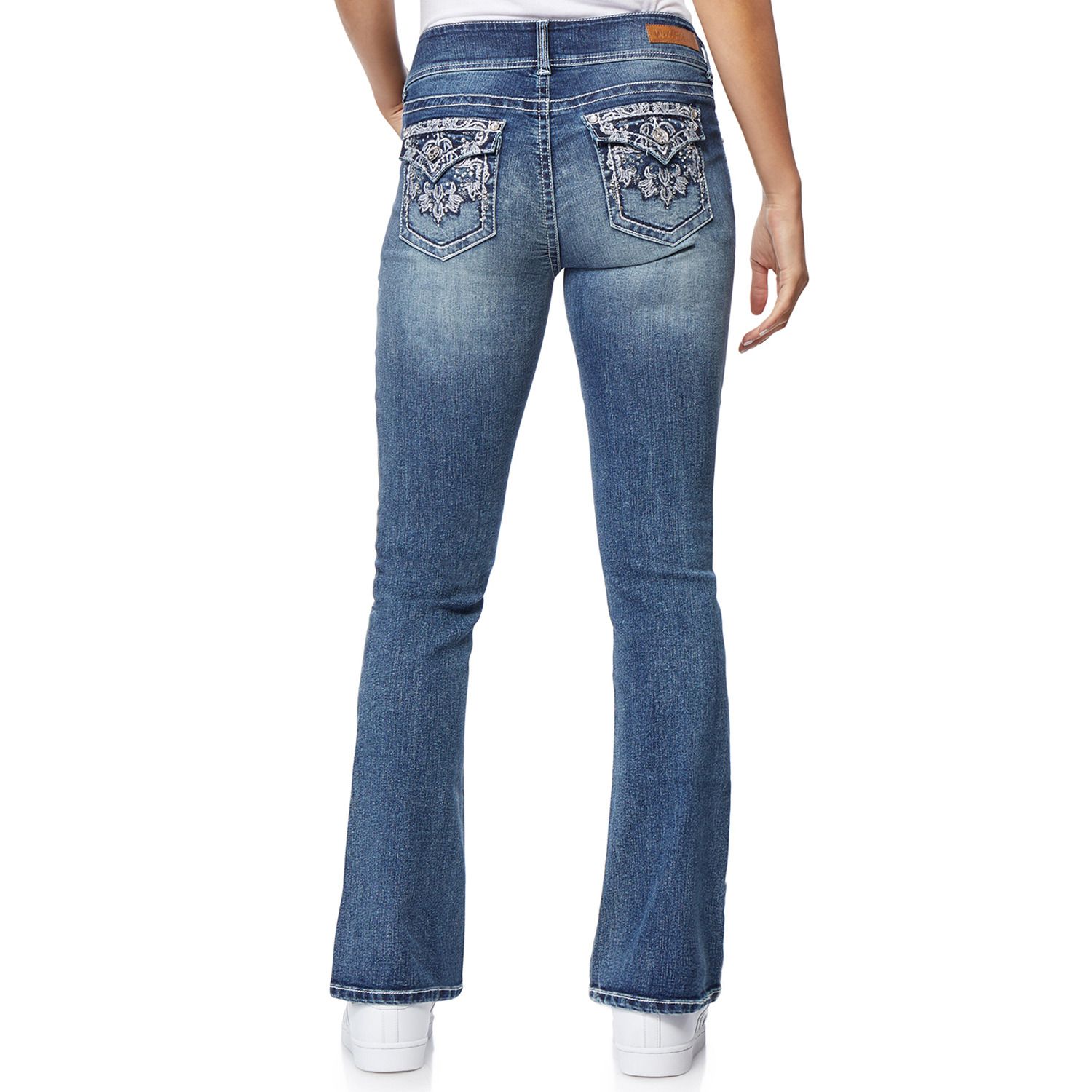 bootcut jeans with jewels