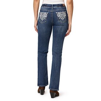 Juniors' WallFlower Luscious Curvy Bling Bootcut Jeans