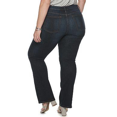 Plus Size Jennifer Lopez Flawless Sculpt Bootcut Jeans