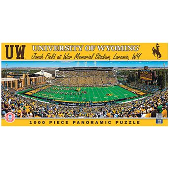 Wyoming Cowboys 1000 pc Panoramic Puzzle