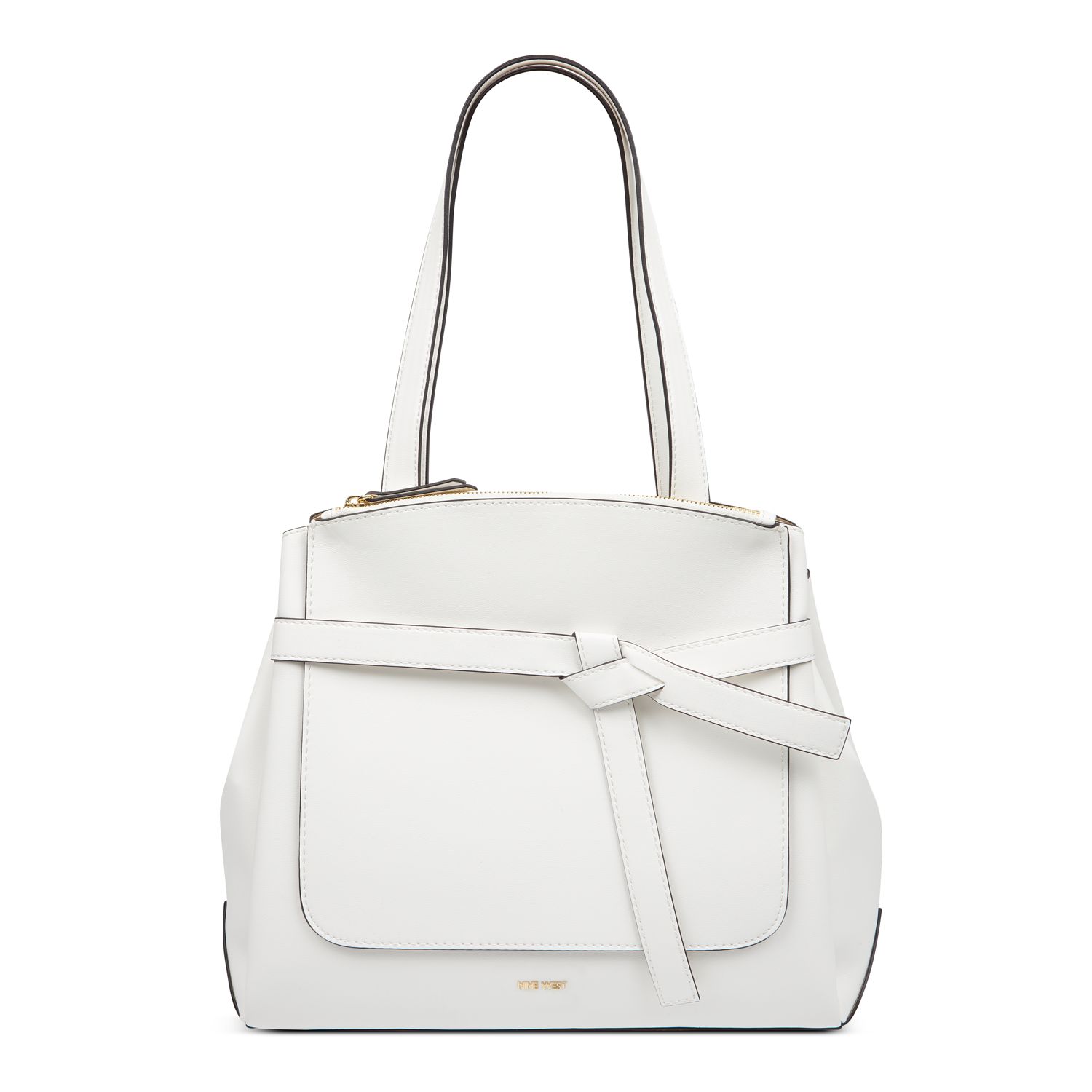 nine west black shoulder bag