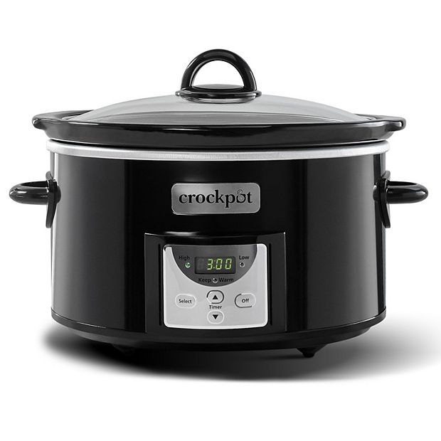 Crock-Pot 7-Qt. Cook & Carry Digital Countdown Slow Cooker with Carry Bag