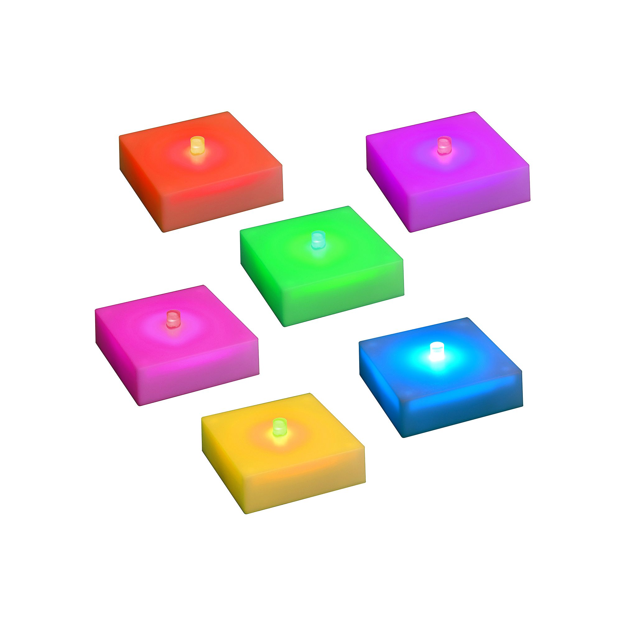LumaBase Color Changing Battery Operated LED Light Set, Multicolor