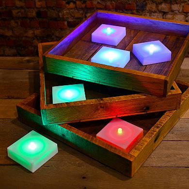 LumaBase Color Changing Battery Operated LED Light Set