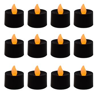 LumaBase Battery Operated LED Tea Light Candles Set