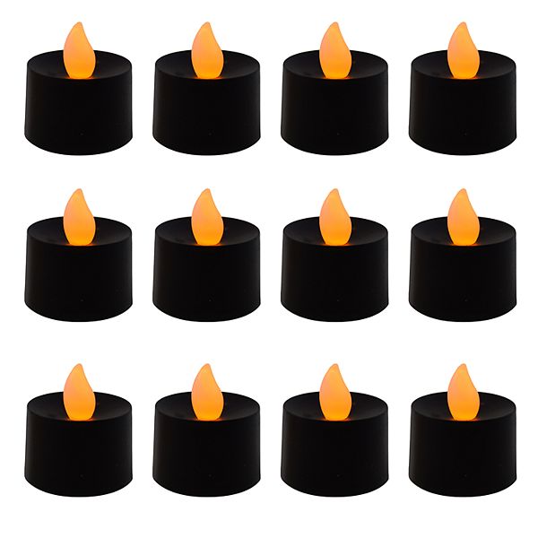 LumaBase Battery Operated LED Tea Light Candles Set