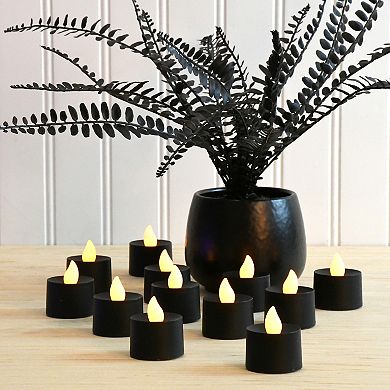 LumaBase Battery Operated LED Tea Light Candles Set