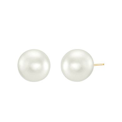 Freshwater by HONORA 10k Gold Freshwater Cultured Pearl Stud Earrings