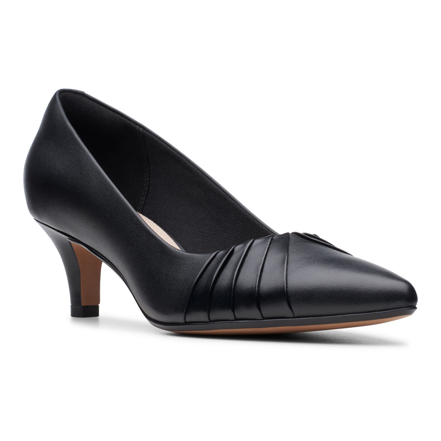 clarks women's heel shoes